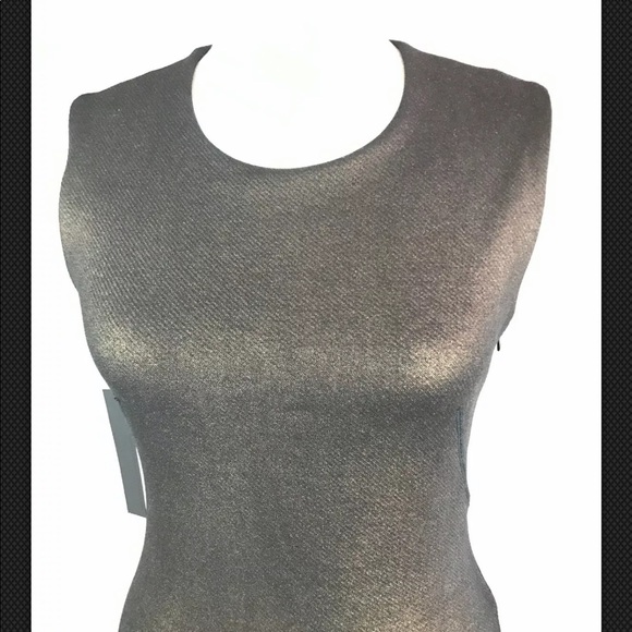 Anna Catherine Metallic Crisscross Back Dress - Picture 2 of 7